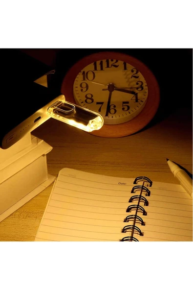 ROBİZ Mini Usb Led Lamba 5730 Smd 3 Led Anahtarlık Portatif Taşınabilir Gece Lambası - Resim 4
