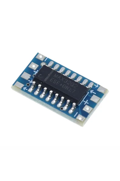 ROBİZ Mini Max3232 Rs232 Ttl Breakout Modül Uart 120kbps 3v 5v Seri Haberleşme - Resim 7