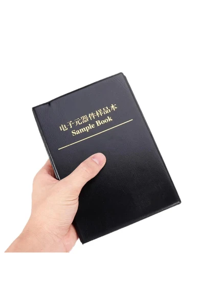ROBİZ 4250 Parça Smd 0805 Direnç Seti Kitabı 1% Sample Book - Resim 5