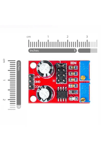 ROBİZ Ne555 Kare Dalga Sinyal Jeneratörü Duty Frekans Ayar Potu Dc 5v/ - Resim 3