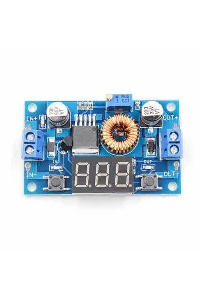 areacollection Xl4015 Voltmetreli 5a Voltaj Düşürücü Ayarlanabilir Güç Kaynağı Uyumlu - Resim 2