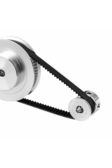 ROBİZ Gt2 16 Diş Alüminyum Kasnak 5mm Delik Çapı 6mm Kayış Zamanlayıcı Doğrusal Haraket Pozisyonlayıcı - Resim 7