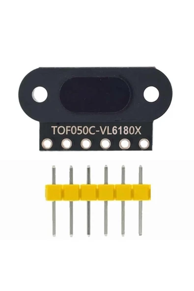 ROBİZ Tof050c Vl6180x 50cm Lazer Mesafe Sensör Modülü Optik Filtre Kapak Tof Uzaklık Yakınlık - 1