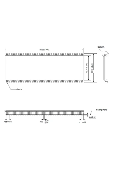 ROBİZ Nanya Nt5ds8m16fs-5t 128mb Ddr Sdram 2.5v 66 Pin Tsop 8m X 16 Clock 200mhz - Resim 6