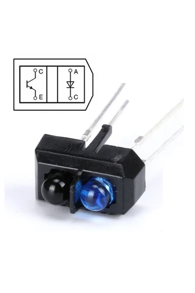 ROBİZ Tcrt5000 Ir Kızılötesi Engel Algılama Sensörü Infrared Yakınlık Mesafe Yansıma Optik Sensör Sumo - Resim 5