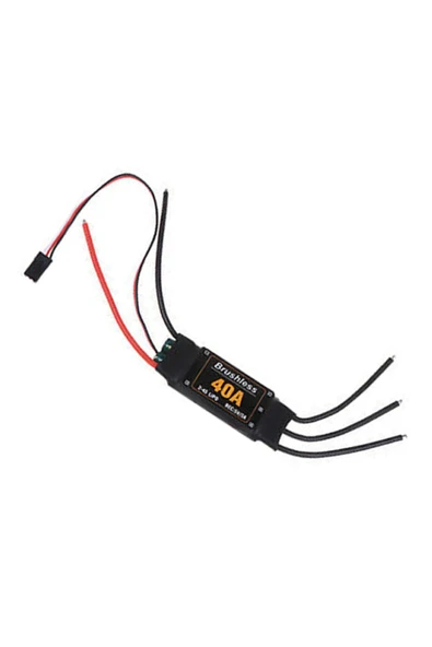 ROBİZ 40a Esc Fırçasız Motor Hız Kontrol Kartı Drone Uçak Rc Fpv Oyuncaklar Quadcopter Helikopter - Resim 7