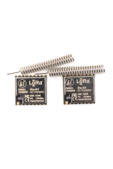 ROBİZ 433mhz Lora Ra-01 Kablosuz Haberleşme Modülü 433 Mhz Sx1278 Transceiver Uzun Mesafe 0.5km/10km Su - Resim 4