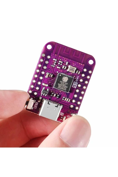 ROBİZ Esp32 S2 Mini Geliştirme Kartı Wifi Type-c 240mhz 4mb Flash 2mb Psram Micropython Wemos Lolin - 2