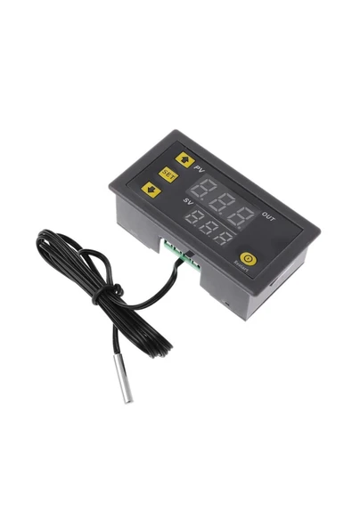 ROBİZ W3230 Dc 12v Dijital Termostat Modül Sıcaklık Kontol Kartı Isıtıcı Soğutucu Kuluçka Akvaryum - Resim 4