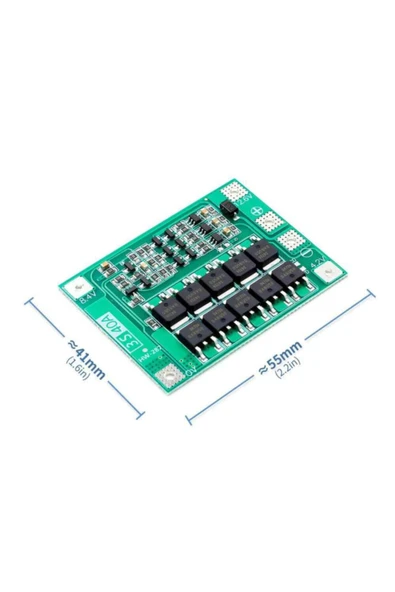 Arduino Bms 3s 40a Koruma Kartı Lityum Pil Batarya Li-ion 18650 Enhanced