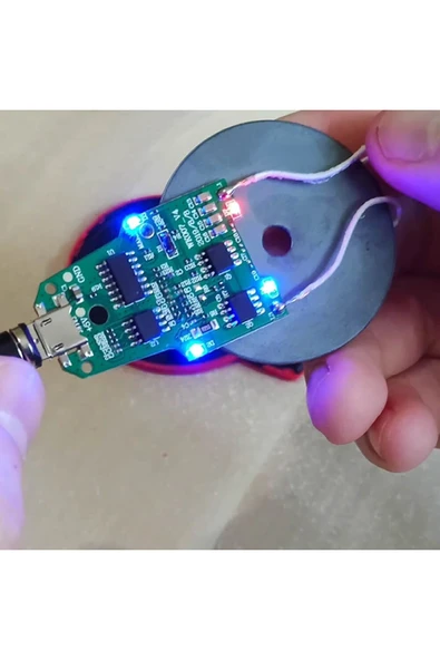 ROBİZ Kablosuz Şarj Modülü Qi Vk007 10w 2a Mobil Akıllı Telefon Oyuncak Pil Şarj Transmiter - Resim 8