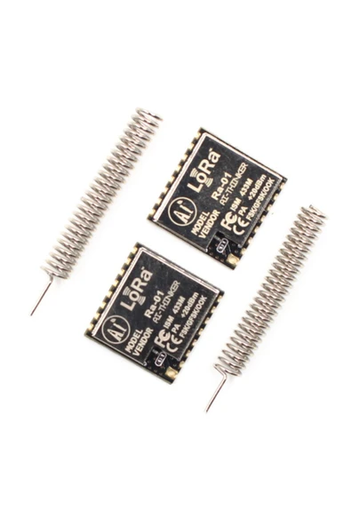 ROBİZ 433mhz Lora Ra-01 Kablosuz Haberleşme Modülü 433 Mhz Sx1278 Transceiver Uzun Mesafe 0.5km/10km Su - Resim 3