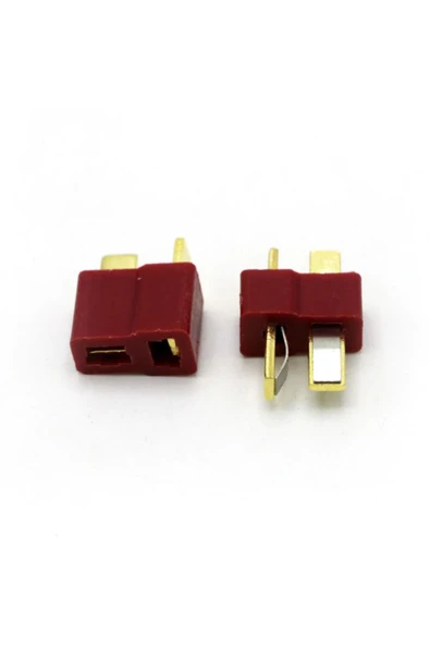 ROBİZ T-deans Konnektör Çift Dişi Erkek Soket Lipo Pil Batarya Bağlantı - Resim 3