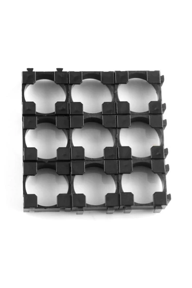 ROBİZ 6 Adet 18650 Pil Tutucu Birleştirici - Spacer Pil Batarya - Resim 6