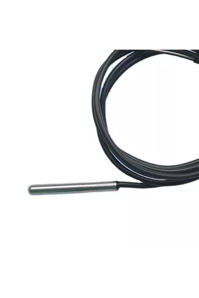 ROBİZ Çelik Sensör Başlığı 6x50mm Kılıf Sıcaklık Isı Sensör Kutusu Metal Tüp Boru D818b20 Ntc Lm35 - Resim 7