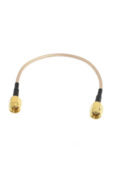 ROBİZ Rg316 10cm Sma Erkek Erkek Kablo Rf Uzatma Kablosu Altın Kaplama Soket 0-6ghz Wi-fi Anten Fpv Lora - 6
