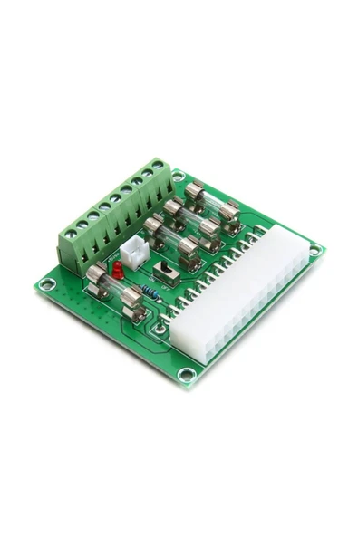 ROBİZ Atx Güç Kaynağı Voltaj Çıkış Kartı Dağıtım Kartı Hy-209 Klemens - Resim 2