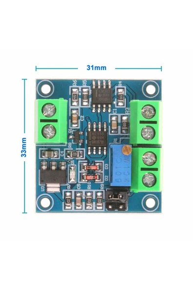 ROBİZ Voltaj To Pwm Çevirici Modül 0-5v/0-10v To 0-100% Gerilim Analog Dijital Sinyal Dönüştürücü