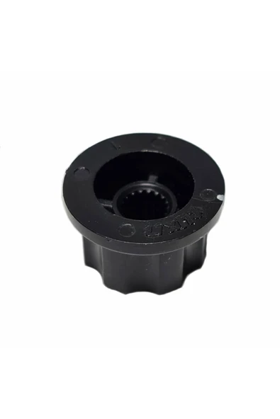 ROBİZ Plastik Pot Başlığı 16mm Siyah Gümüş Rotary Enkoder Ses Kontrol - Resim 5