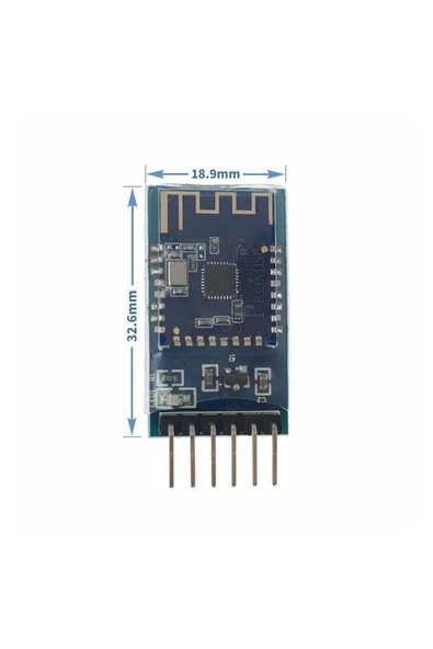 ROBİZ Jdy-23 Dip Bluetooth 5.0 Modül Cc2541 Ble Kablosuz Haberleşme Rf Alıcı Verici Dijital Iletişim - Resim 6