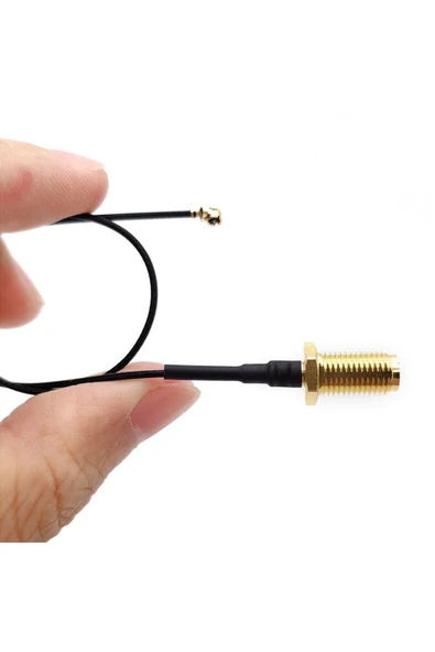 ROBİZ 20cm Sma Ipex Female Rf Kablo Jack Ufl U.fl Ipx Coaxial Cable - Resim 5