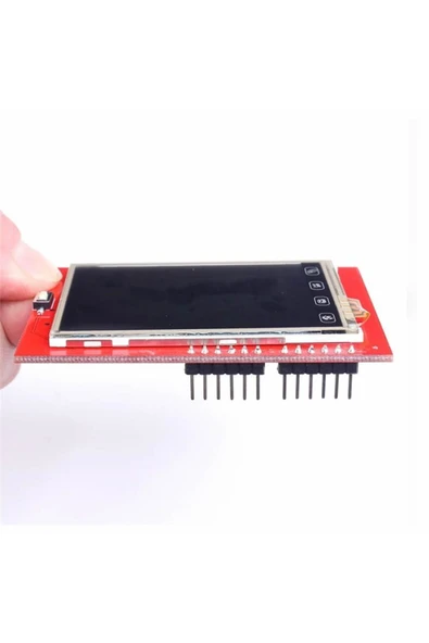 Alkatronik 2.4 Inch 320x240 Tft Lcd Shield Resiztif Dokunmatik Microsd Soket Reset Butonu 18bit 262k Renk - Resim 2