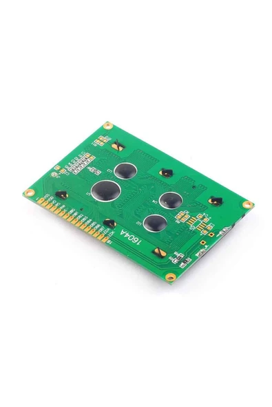 ROBİZ 1604a 4x16 Mavi Karakter Lcd Modül Display Ekran 5v Beyaz Arka Işık 16x4 16 X 4 Standart Sol Üst - 5