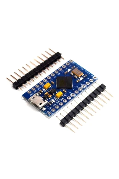 ROBİZ Arduino Pro Micro Atmega32u4 Micro Usb 5v 16 Mhz Atmel Arduino Geliştirme Kartı Elektronik Devre - Resim 3