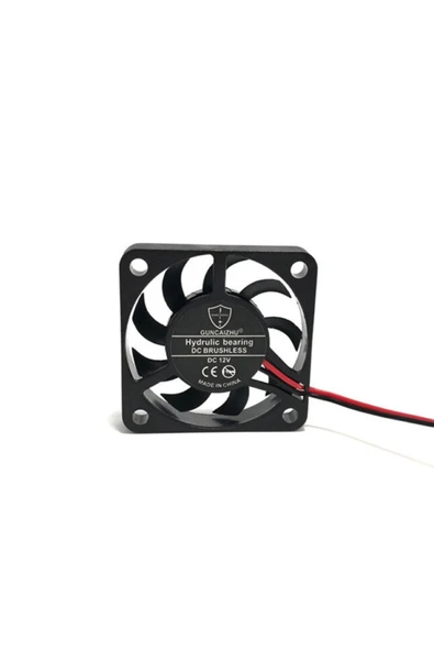 ROBİZ DC 12V FAN 40x40mm DC 12V 0.1A 6200 Rpm 4x4cm Soğutucu Kuluçka Ekran Kartı Cooler Peltier Printer - Resim 5