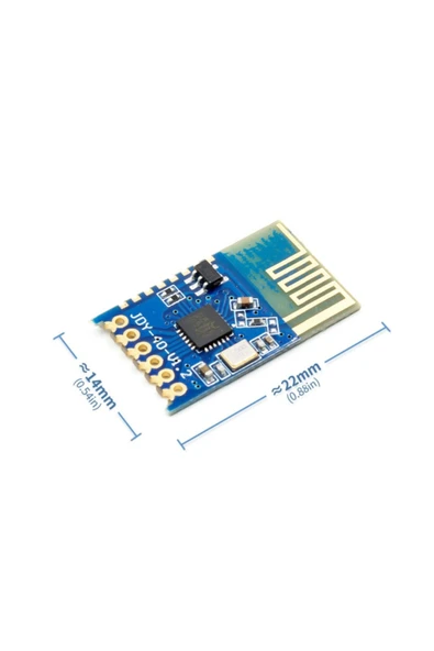 ROBİZ Jdy-40 2.4ghz Kablosuz Seri Alıcı Verici Transceiver Modülü 120 Metre Serial Port Rf Uzaktan