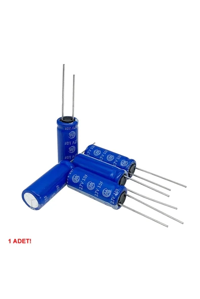ROBİZ 10f 2.7v Süpercap 10x25mm Dıp Süper Kapasitör Enerji Depolama Güneş Rüzgar Akü Batarya Güç Kaynağı - Resim 5