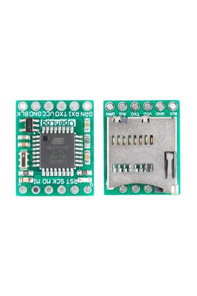 ROBİZ Openlog Veri Data Log Kayıt Kartı 64gb Micro Sd Hafıza Kartı Uart Spi Dc 5v Arduino Bootloader ürün görseli