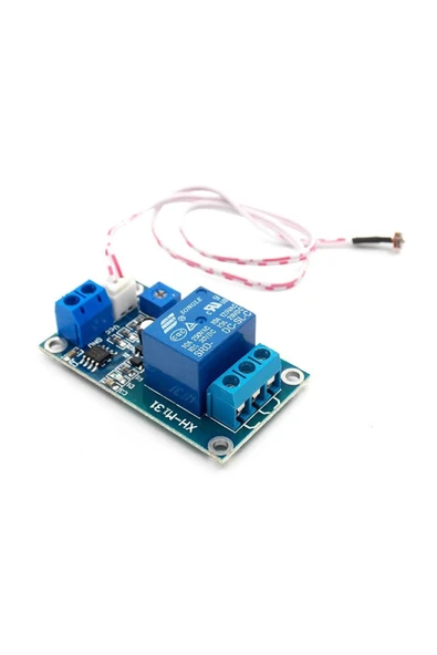 ROBİZ XH-M131 Ldr Işık Kontollü Röle 12V Gündüz Gece Algılayıcı Röle - Resim 4