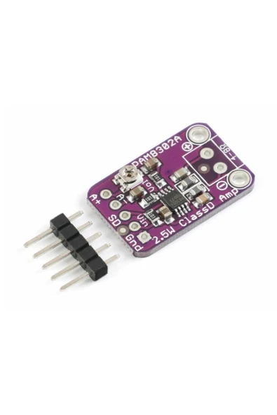 ROBİZ Pam8302 5v 2.5w Class D Mono Amfi Mini Dijital Amfilikatör Müzik Ses Yükseltici Kuvvetlendiriciaudio - Resim 2