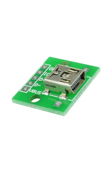 ROBİZ Mini Usb To Dip Çevirici Pcb Usb Haberleşme Deney Prototip 5v Usb - 4