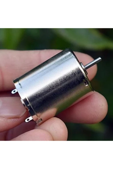ROBİZ Xgm-ra Dc Motor 2100 Rpm Micro Akım Nikel Kaplama Metal Fırça - Resim 5
