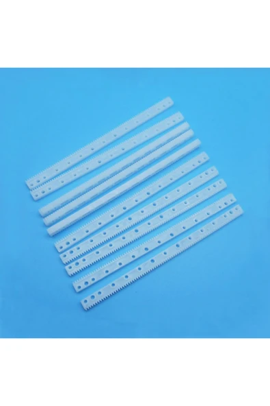 ROBİZ Uzun Plastik Kremayer Dişli Rack Gear Oyuncak Robot Araba 0.5mm - Resim 4
