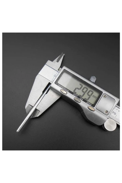 ROBİZ 3mm X 60mm Metal Mil Çelik Çubuk Aks Oyuncak Rc Araba Robot - Resim 4