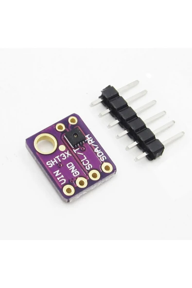 ROBİZ Sht30 Sıcaklık Isı Ve Nem Sensör Modülü -40c / 125c 0rh / 100rh Dijital Klima Termostat - Resim 2