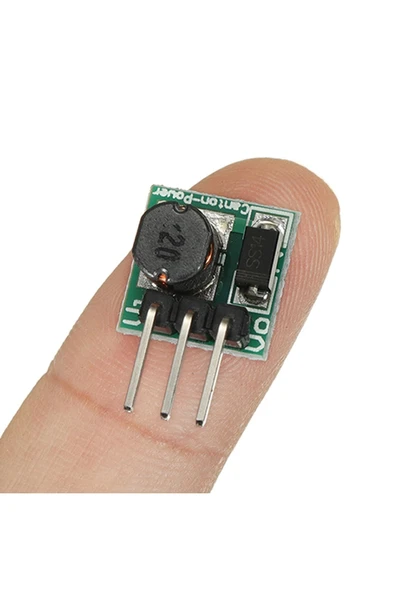 ROBİZ 0.8v To 3.3v Voltaj Yükseltici Modül Mini Step Up Boost Maksimum 500ma 150khz %85 Verim - Resim 2