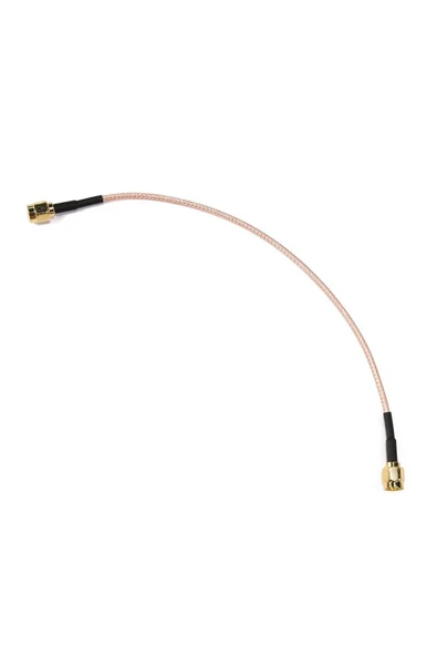 ROBİZ RG316 20cm Rp Sma Erkek ( Dişi / Dişi ) Kablo RF Uzatma Kablosu Altın Kaplama Soket 0-6GHz Wi-Fi - 3