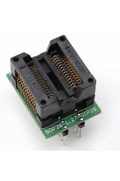 OEM Sop28 So28 To Dıp28 Yaylı Adaptör Soket Eeprom Flash Programlayıcı Entegre Kolay Programlama Aparatı - Resim 4