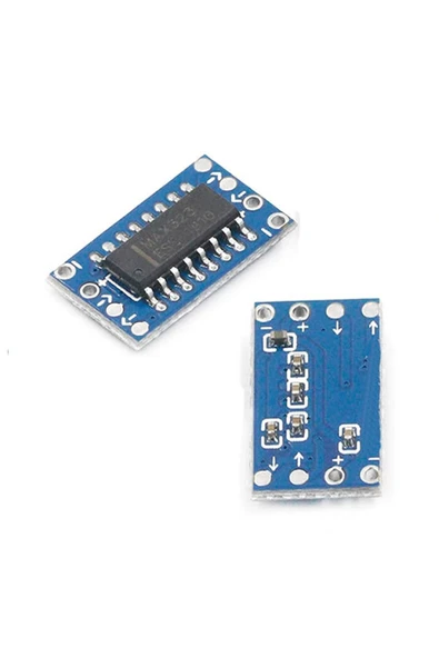 ROBİZ Mini Max3232 Rs232 Ttl Breakout Modül Uart 120kbps 3v 5v Seri Haberleşme - Resim 5