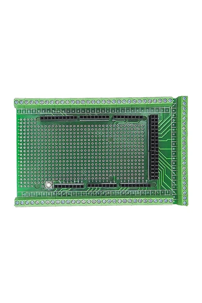 ROBİZ Arduino Mega 2560 Terminal Adaptör Shield Klemens Genişleme Kartı Prototipleme Kolay Bağlantı - Resim 3