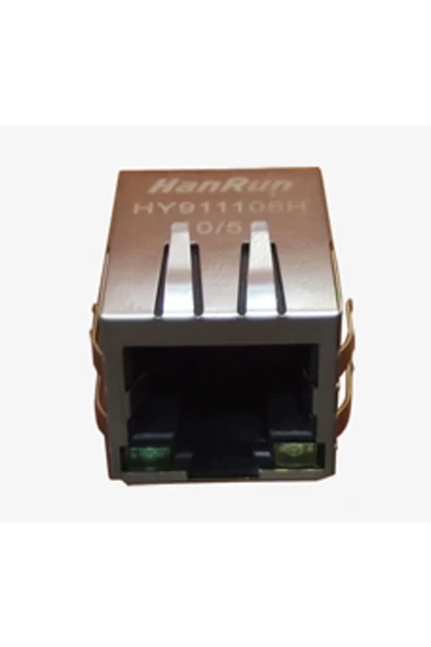 ROBİZ Trafolu Rj45 Ethernet Soketi Hy911108h - Resim 2