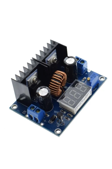 ROBİZ Xl4016 Voltmetreli Ayarlanabilir Güç Kaynağı ( Voltaj Düşürür ) - Resim 6