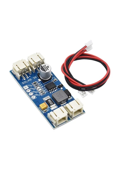 ROBİZ 12v Solar Panel Ile 1s 3.7v Lityum Pil Mppt Şarj Kartı Cn3791 Akü - Resim 7