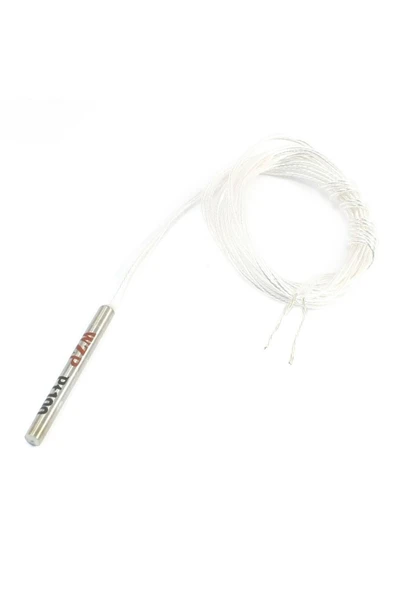 ROBİZ Pt100 Platinyum Isı Sıcaklık Sensörü 50cm Su Geçirmez -200c To 450c Metal Koruyucu Dalgıç Prob - Resim 5