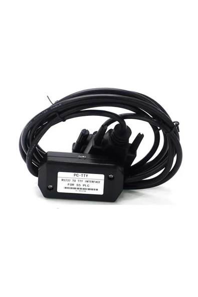 ROBİZ Pc-tty Siemens S5 Serisi Plc Kablo Db9 To Db15 Programlama Kablosu - Resim 6