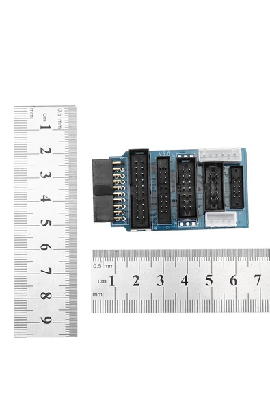 ROBİZ Jtag Swd Soket Çevirici Adaptör Jlink Stlink Ulink Arm Emulator Programlayıcı Debugger - Resim 8